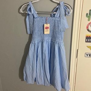 Blue summer dress